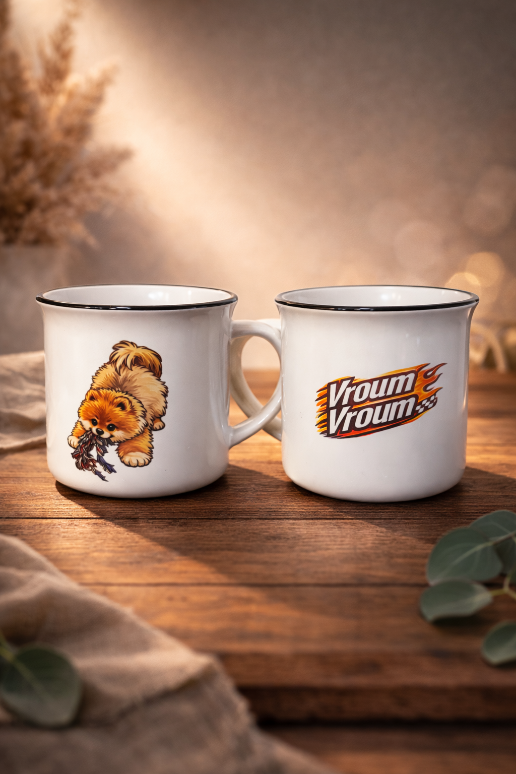 Édition Limitée🔥Mug Gros Plouc 🐶/ Vroum Vroum 🏍️