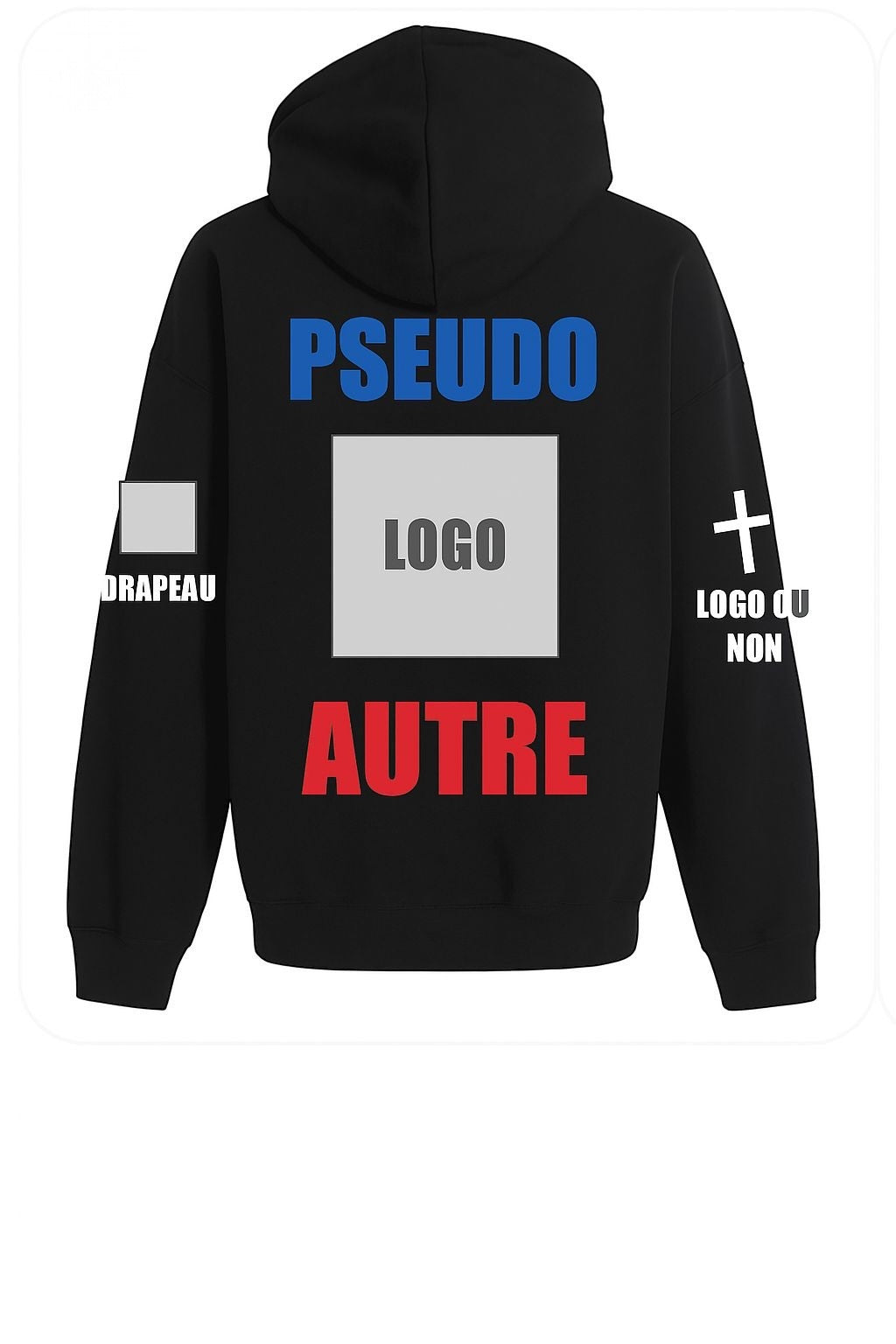 Sweat personnalisé Homme Cintré